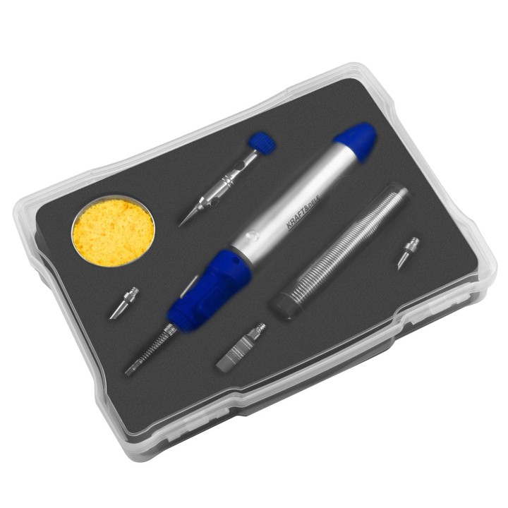 MINI PALNIK GAZOWY W ETUI cyna + groty