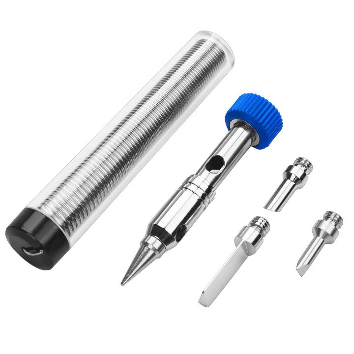 MINI PALNIK GAZOWY W ETUI cyna + groty