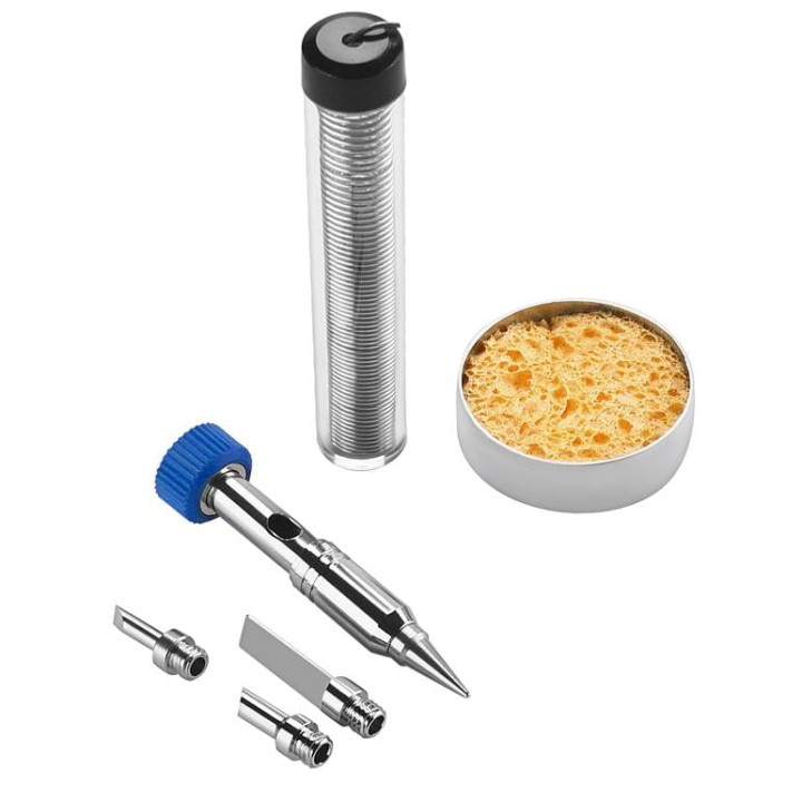 MINI PALNIK GAZOWY W ETUI cyna + groty