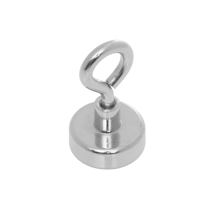 MAGNES NEODYMOWY OCZKOWY z oczkiem do 4kg 20mm 1 szt