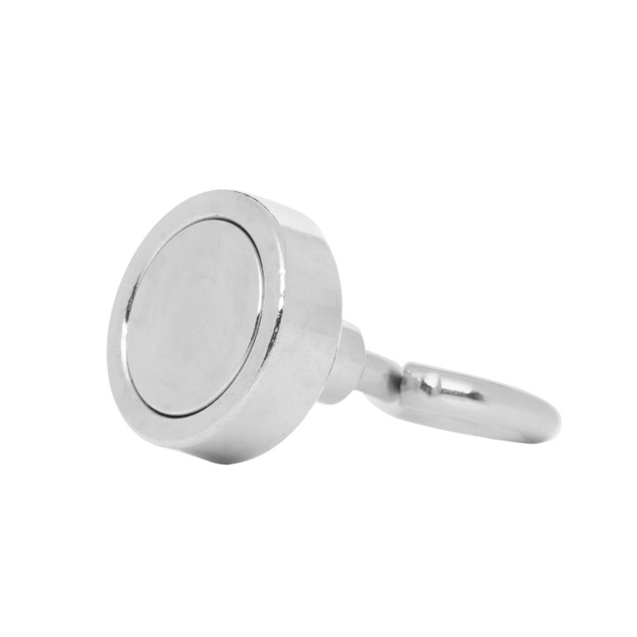 MAGNES NEODYMOWY OCZKOWY z oczkiem do 4kg 20mm 1 szt