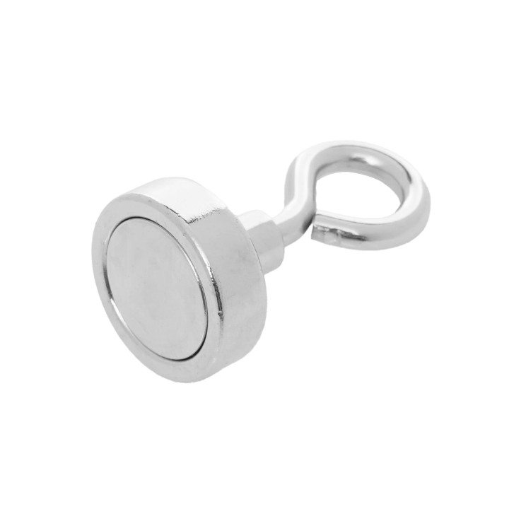 MAGNES NEODYMOWY OCZKOWY z oczkiem do 4kg 20mm 1 szt