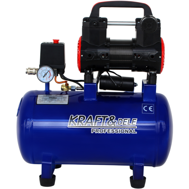 KOMPRESOR POWIETRZA BEZOLEJOWY 30L 230V 1500W SPRĘŻARKA
