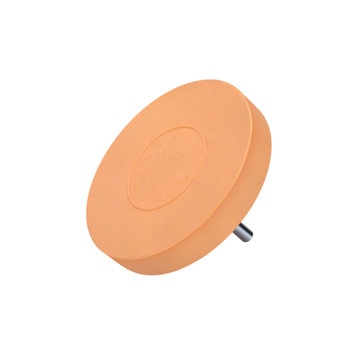 KRĄŻEK GUMOWY DO USUWANIA KLEJU śr. 88mm grubość 15mm gwint 8mm