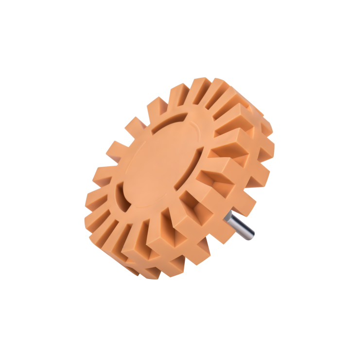 KRĄŻEK GUMOWY DO USUWANIA KLEJU na wkrętarke śr. 100mm gwint 8mm