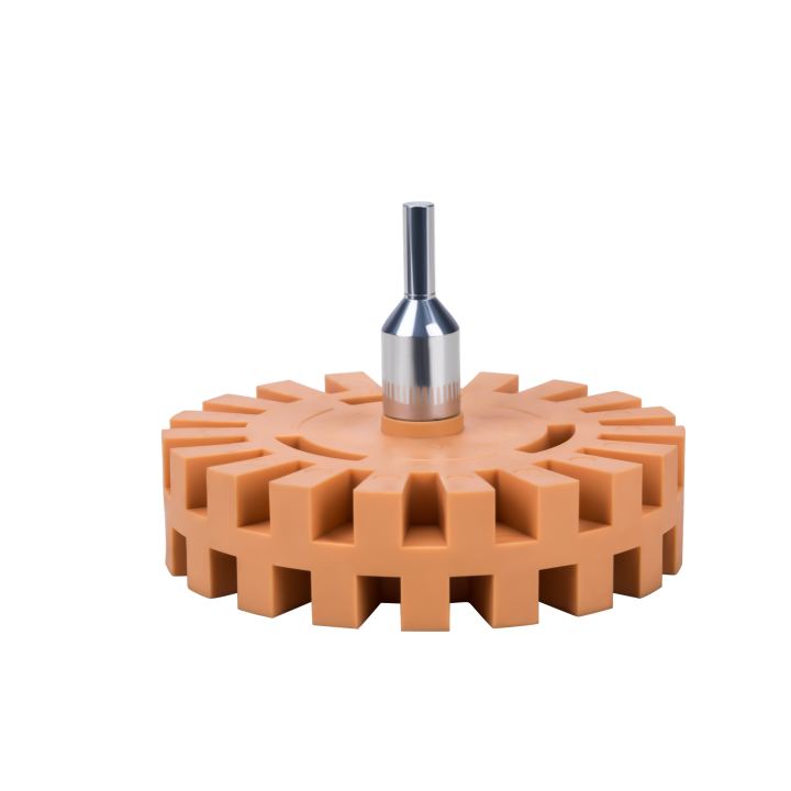 KRĄŻEK GUMOWY DO USUWANIA KLEJU na wkrętarke śr. 100mm gwint 8mm
