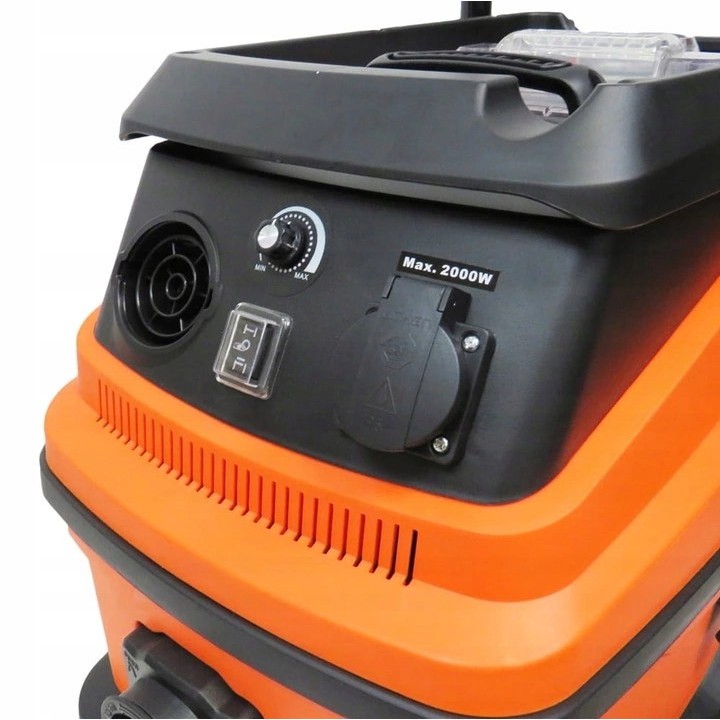 ODKURZACZ PRZEMYSŁOWY GRUZ GIPS BUDOWLANY 1600W