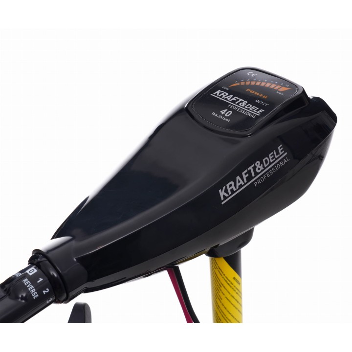 Elektryczny silnik zaburtowy 64lbs akumulatorowy 12V 5 biegów + wsteczny