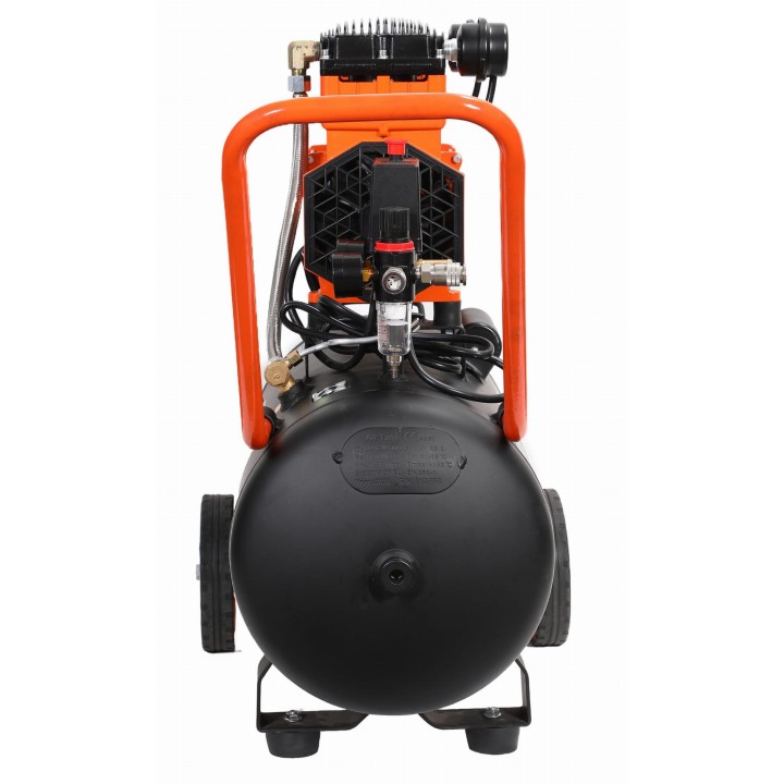 Kompresor bezolejowy sprężarka powietrza 2200W 50L 10bar
