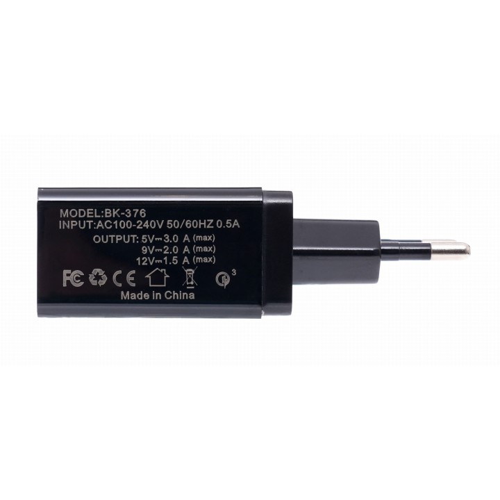 Ładowarka sieciowa QUICK CHARGE 3.0 KD1237
