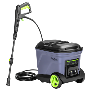 Myjka akumulatorowa ze zbiornikiem 20L 700W 42V 3000mAh 200bar 260l/h