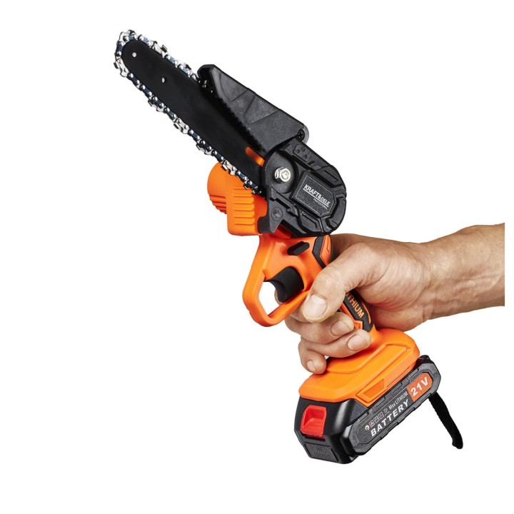 PIŁA ŁAŃCUCHOWA AKUMULATOROWA Gałęziówka 6" 21V mini + walizka