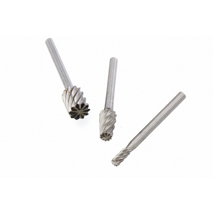 FREZY TRZPIENIOWE HSS DO MINISZLIFIEREK 3/2mm