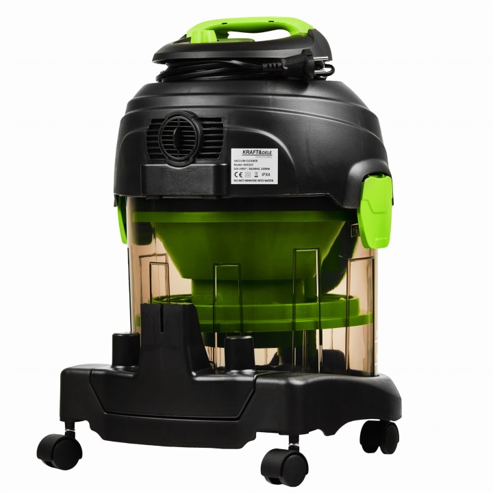 ODKURZACZ SUCHO/MOKRO Z FILTREM WODNYM 15L 2200W