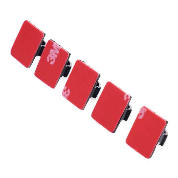 KLIPSY MONTAŻOWE organizer DO KABLI 5EL. 19x14mm 5 sztk