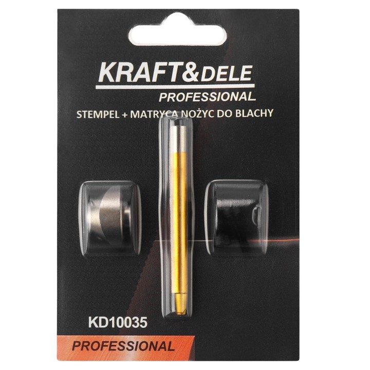 STEMPEL + MATRYCA WKŁAD DO NOŻYC DO BLACHY