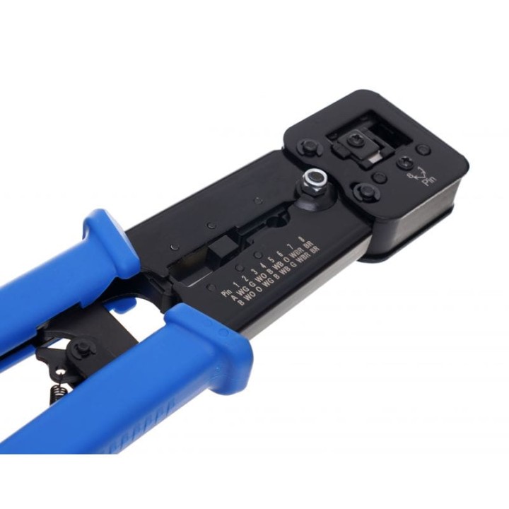ZACISKARKA PRZELOTOWA do wtyczek RJ45 ethernet
