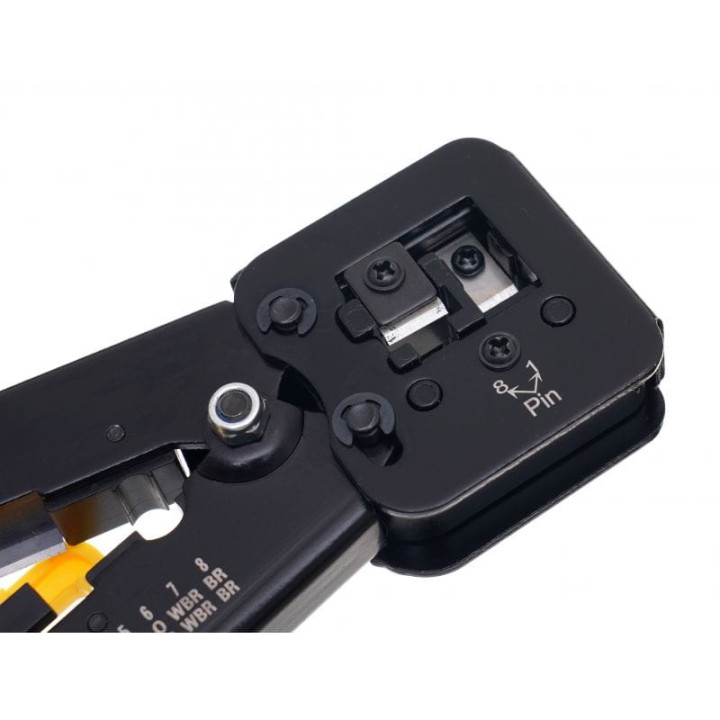 ZACISKARKA PRZELOTOWA do wtyczek RJ45 ethernet
