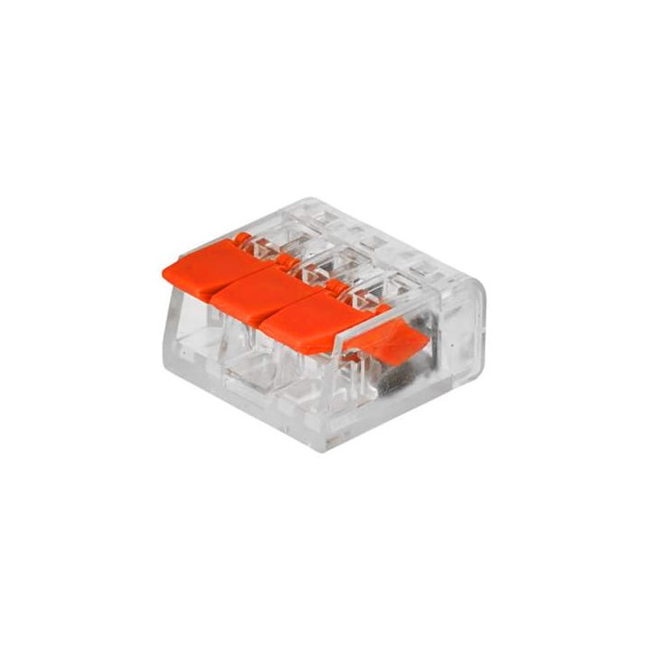Szybkozłączki zaciskowe do prądu kabli 55szt. 0.14-4mm