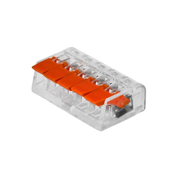 Szybkozłączki zaciskowe do prądu kabli 55szt. 0.14-4mm