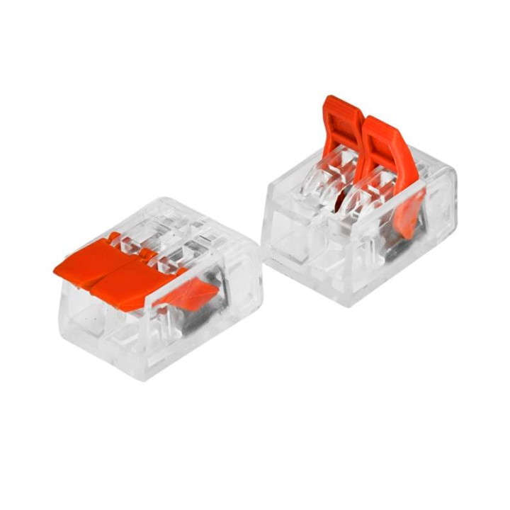 Szybkozłączki zaciskowe do prądu kabli 55szt. 0.14-4mm