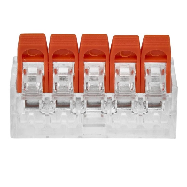 Szybkozłączki zaciskowe do prądu kabli 55szt. 0.14-4mm