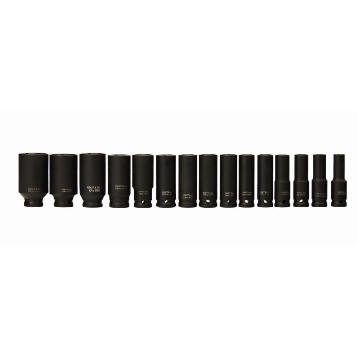 NASADKI UDAROWE DŁUGIE 1/2" 15EL. 10- 32 mm KD11769