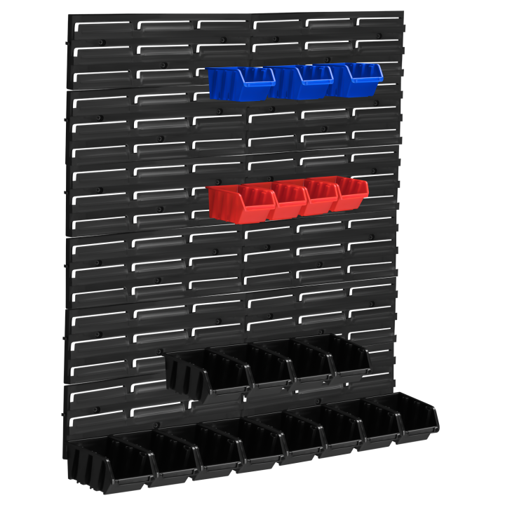 TABLICA WARSZTATOWA 78X78CM  ORGANIZER NA NARZĘDZIA ŚRUBKI