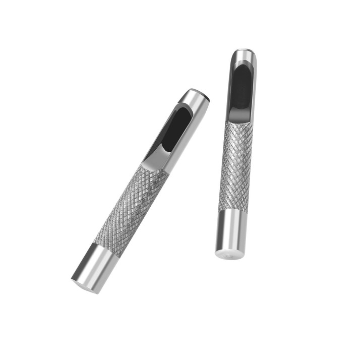 Wycinaki wybijaki do skóry gumy 9 el. + ETUI
