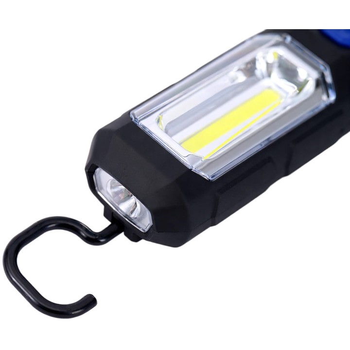 LATARKA LAMPKA WARSZTATOWA LED 350LM  na baterie