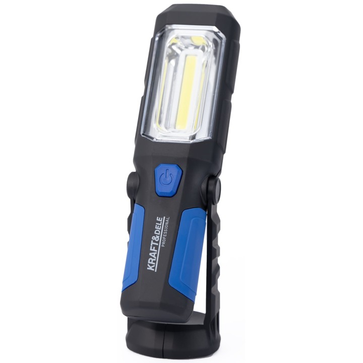 LATARKA LAMPKA WARSZTATOWA LED 350LM  na baterie