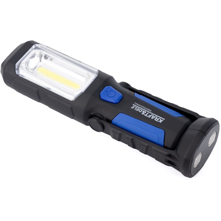 LATARKA LAMPKA WARSZTATOWA LED 350LM  na baterie