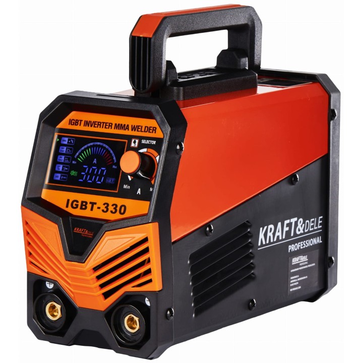SPAWARKA IGBT/MMA/LIFT/TIG 330A Wyświetlacz ELEKTRODOWA