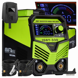 SPAWARKA IGBT/MMA/LIFT/TIG 330A Wyświetlacz elektrodowa