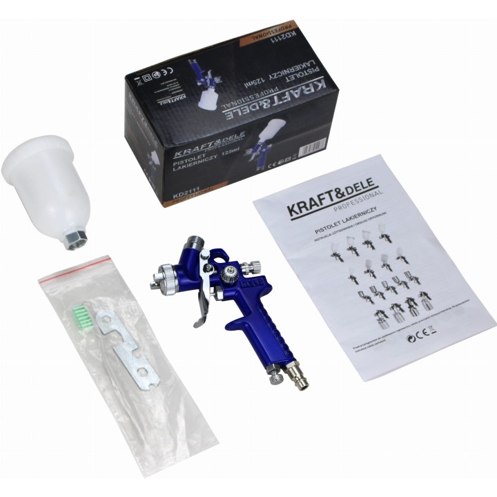Pistolet lakierniczy 125ml 0,8mm