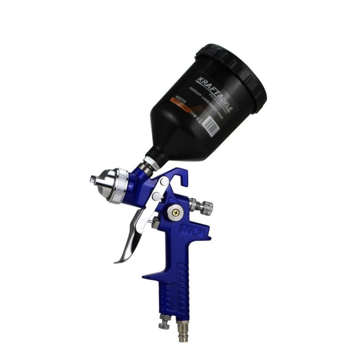 PISTOLET LAKIERNICZY 2 - 3,5 bar ZBIORNIK 600ML + dysze