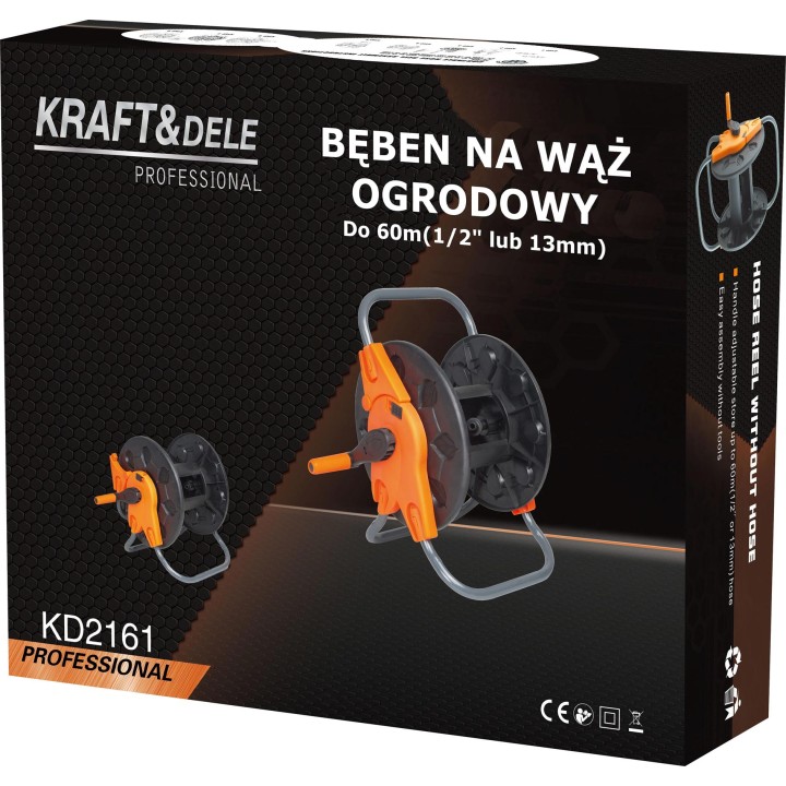 Bęben na wąż ogrodowy do 60m ZWIJAK do węża wody