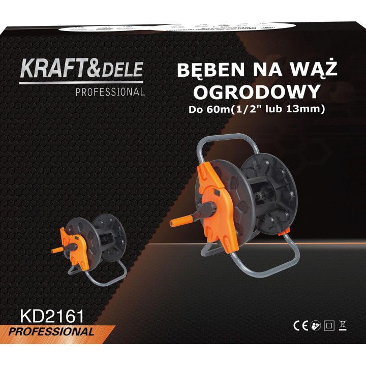 Bęben na wąż ogrodowy do 60m ZWIJAK do węża wody