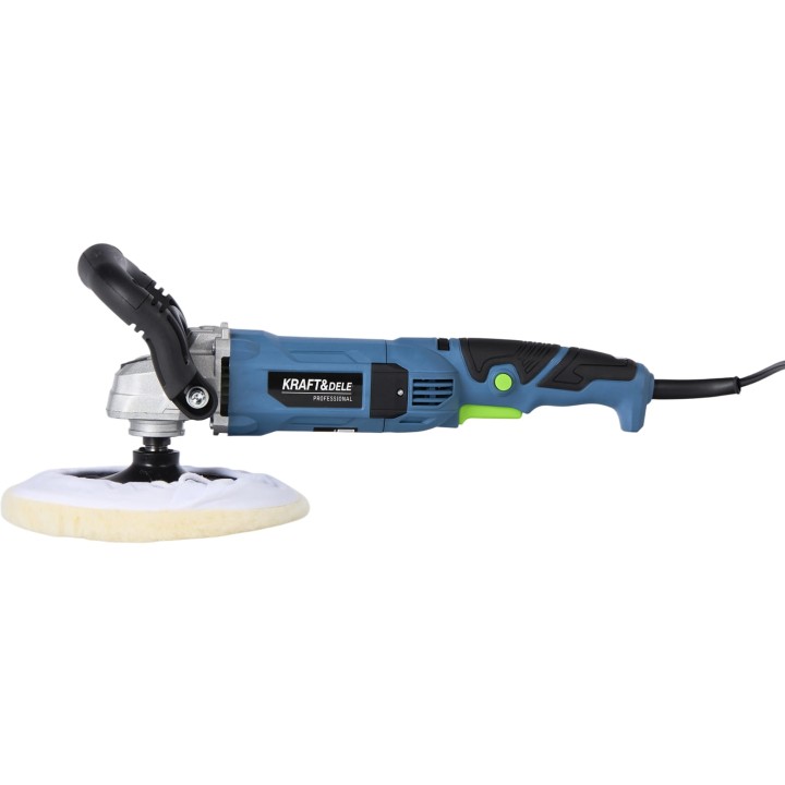 Polerka elektryczna do samochodu 180mm 2600W 500-3800rpm zestaw