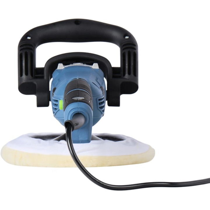 Polerka elektryczna do samochodu 180mm 2600W 500-3800rpm zestaw