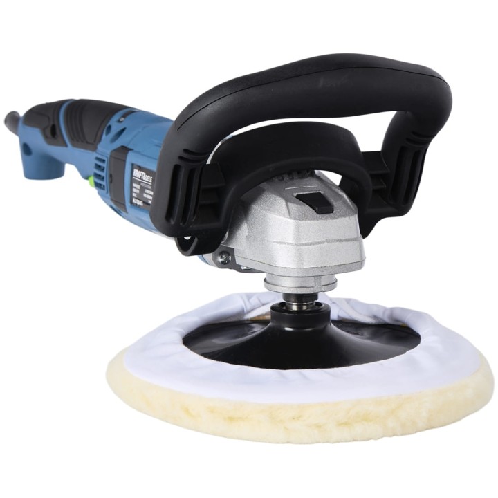 Polerka elektryczna do samochodu 180mm 2600W 500-3800rpm zestaw