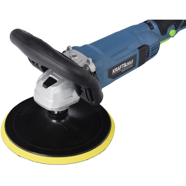 Polerka elektryczna do samochodu 180mm 2600W 500-3800rpm zestaw