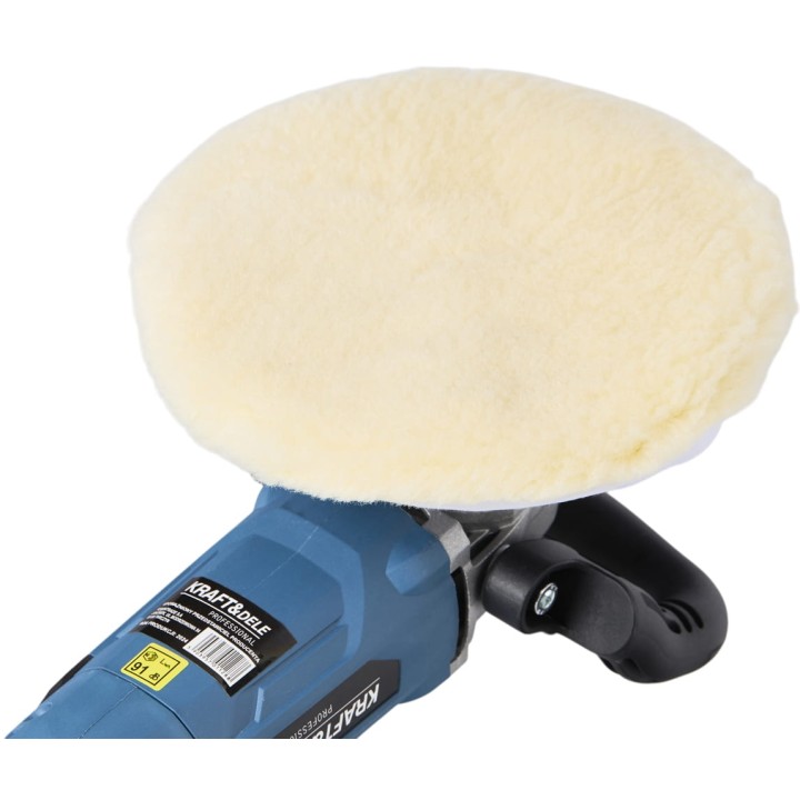 Polerka elektryczna do samochodu 180mm 2600W 500-3800rpm zestaw