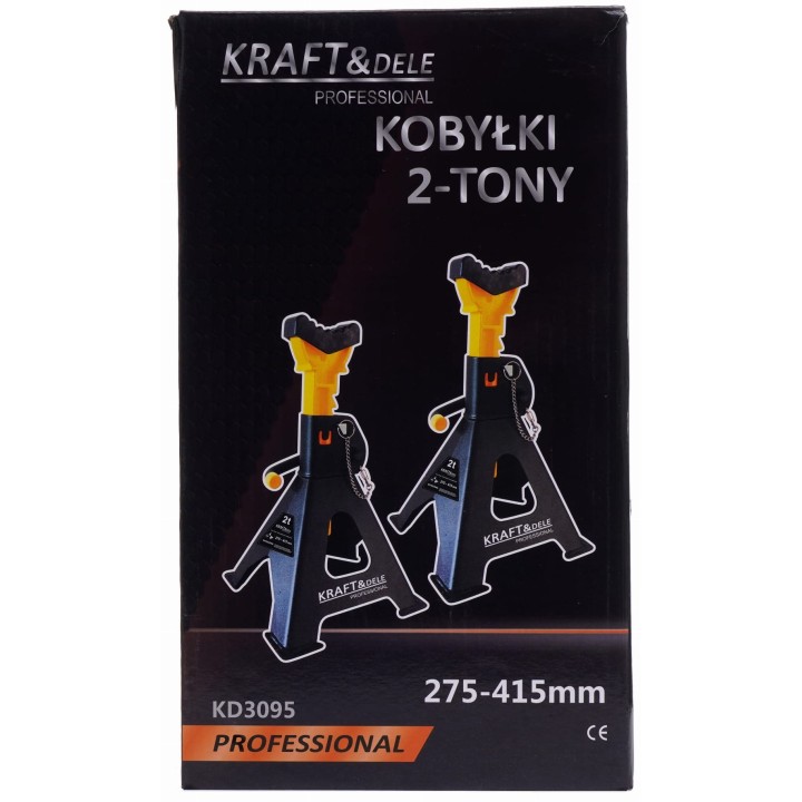 KOBYŁKI SAMOCHODOWE 2T 275-415mm 2szt. KD3095