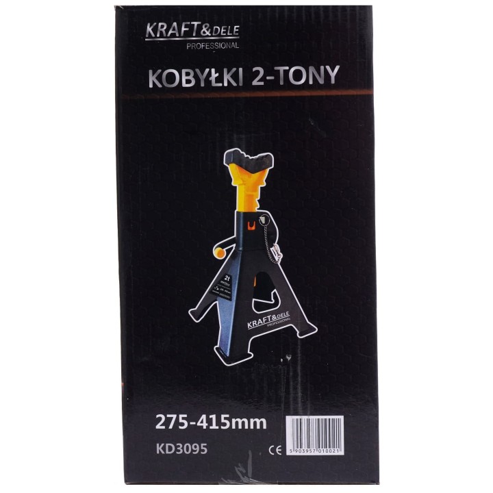 KOBYŁKI SAMOCHODOWE 2T 275-415mm 2szt. KD3095