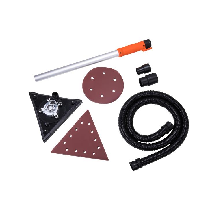 SZLIFIERKA DO GIPSU ŻYRAFA Z PODŚWIETLENIEM LED 1500W 225mm + torba