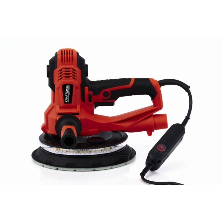 SZLIFIERKA DO GIPSU Z PODŚWIETLENIEM 1800W + worek