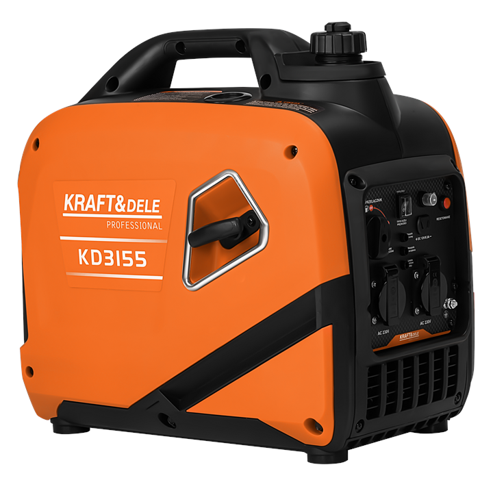 AGREGAT INWERTOROWY 2,6kW GENERATOR PRĄDU JEDNOFAZOWY BENZYNOWY