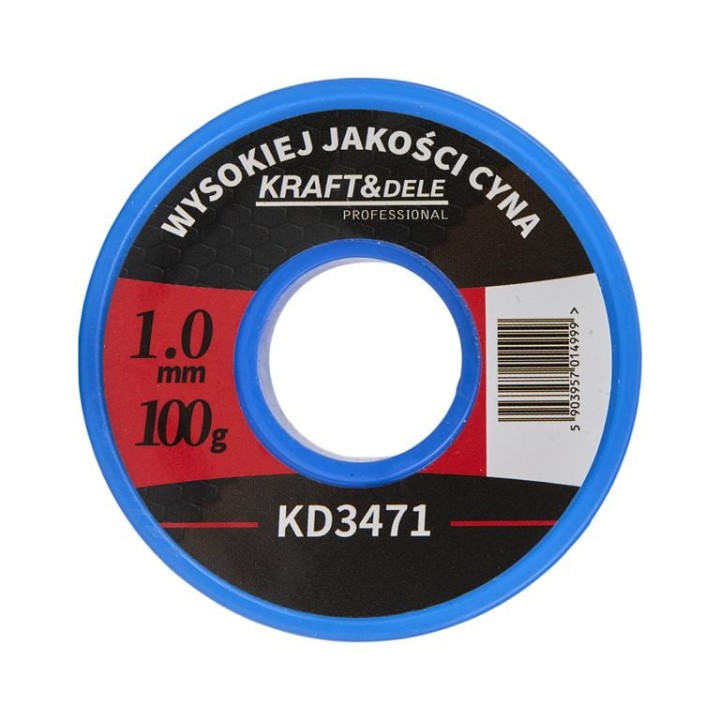 CYNA  1MM 100G do lutowania bez kalafonii