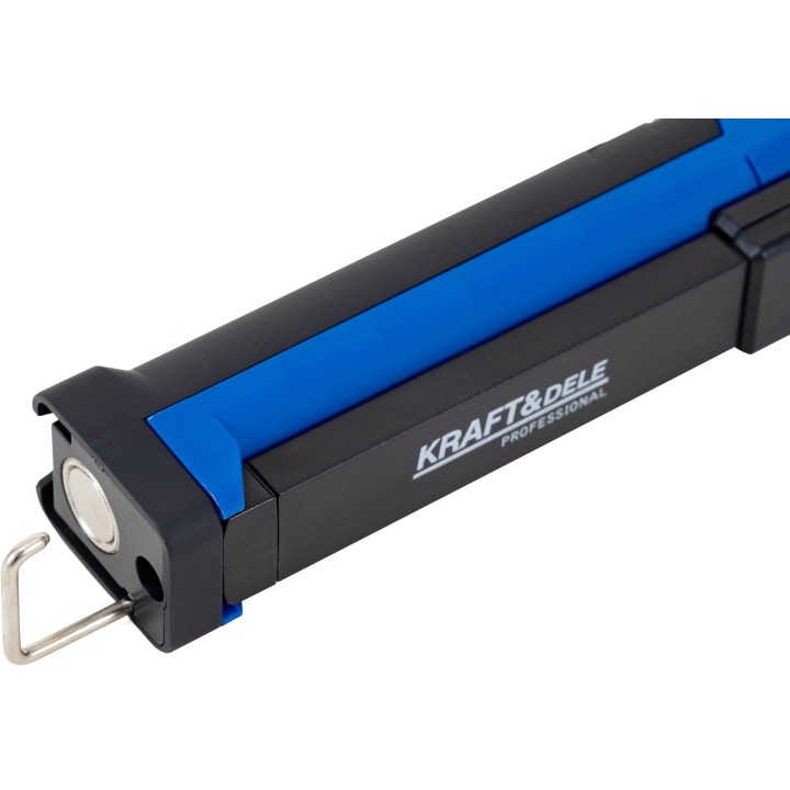 LATARKA WARSZTATOWA LATARKA LED USB-C 200/400/800LM + ŚWIATŁO OSTRZEGAWCZE
